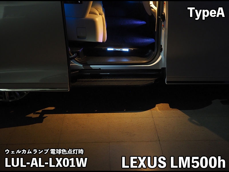 LEDIST ウェルカムランプ typeA for LEXUS LM500h VerL