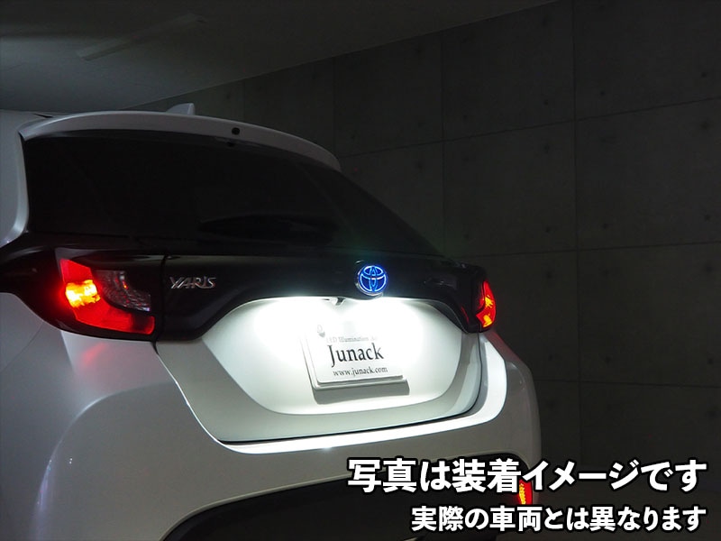 ジュナック LEDトランスエンブレム(フロント) ヴィッツ KSP130/NCP130/NSP13# 2010/12- 品番：LTET12 M\u0027s 130系 ヴィッツ 30系 ヴァンガード Junack フロント LEDトランス