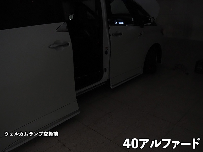 LEDIST ウェルカムランプ typeA for 40アルファード/ヴェルファイア