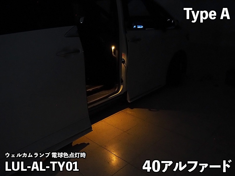 LEDIST ウェルカムランプ typeA for 40アルファード/ヴェルファイア