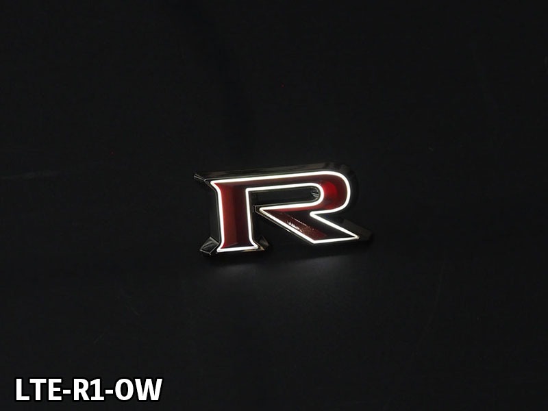 LEDトランスエンブレムＲ for R35GTR【LTE-R1-##】