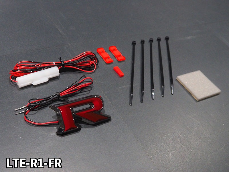 LEDトランスエンブレムＲ for R35GTR【LTE-R1-##】