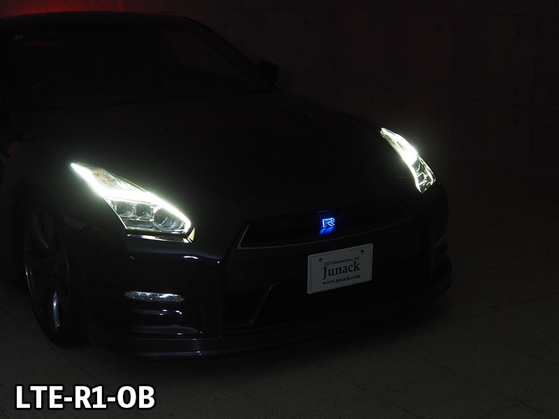 LEDトランスエンブレムＲ for R35GTR【LTE-R1-##】