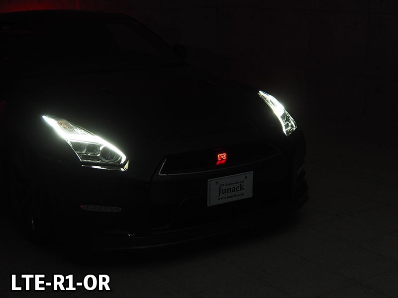 LEDトランスエンブレムＲ for R35GTR【LTE-R1-##】