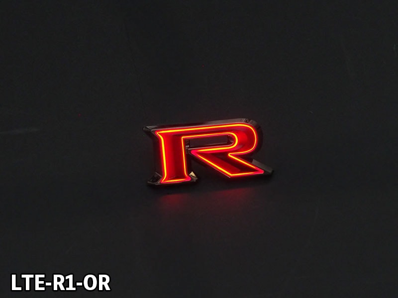 LEDトランスエンブレムＲ for R35GTR【LTE-R1-##】