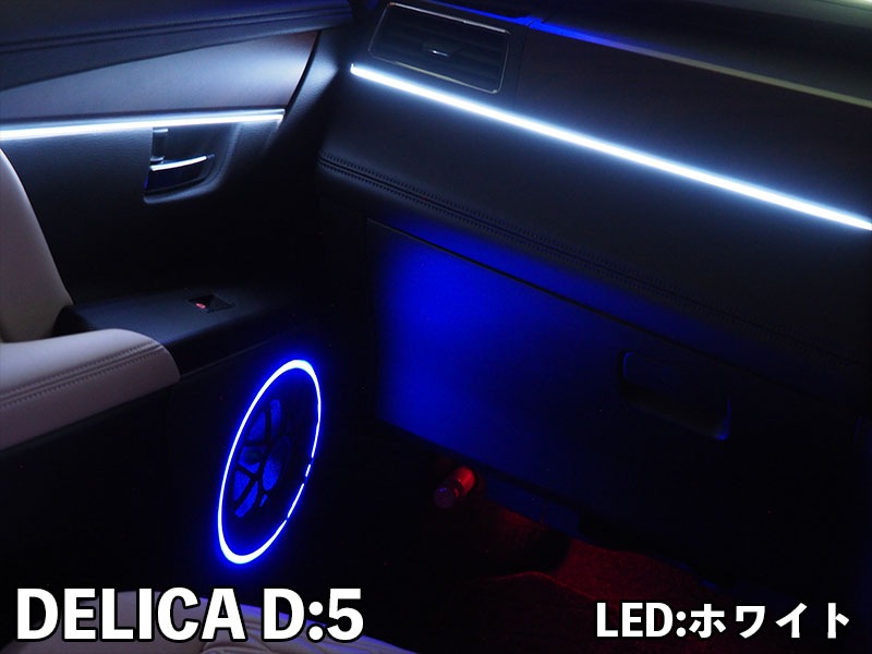 LEDZARDアンビエントイルミネーション for ダッシュボード DELICA D5