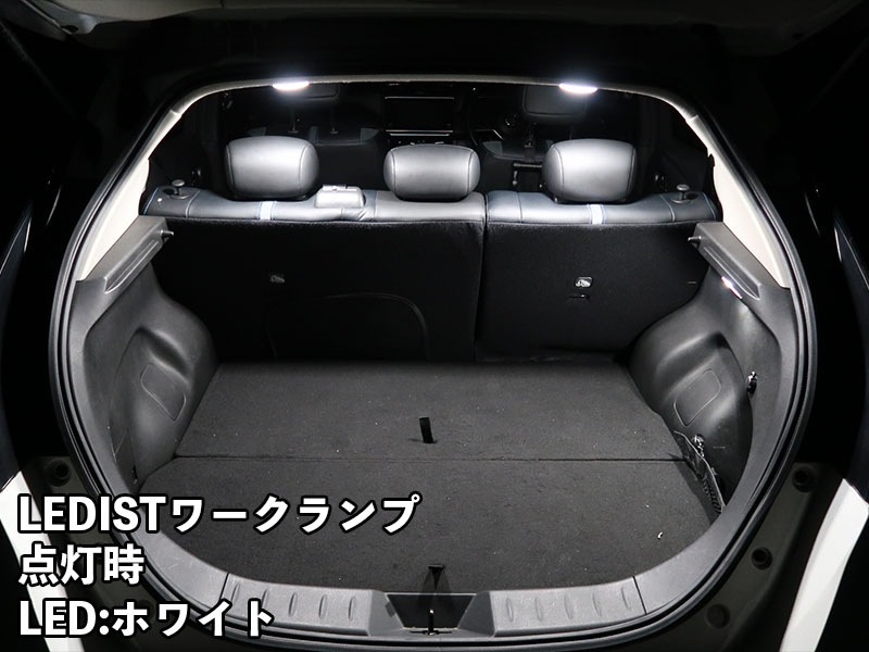 リーフ様　まとめ買い2点 LEDISTワークランプ 日産ZE1リーフ【LWL5021-CGNWS2】【LWL5021