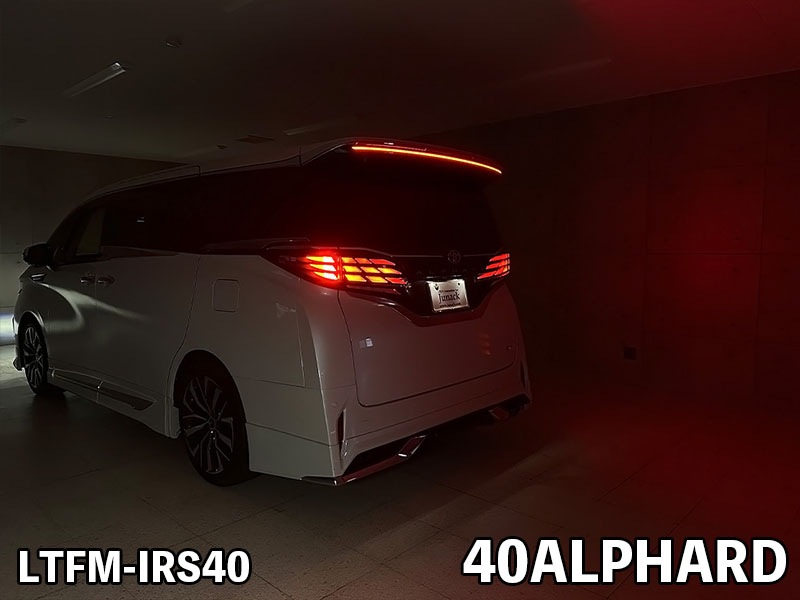 30アルヴェル　ルーフスポイラー LEDトランスフォーム イルミルーフスポイラー 40系アルファード