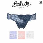 ワコール サルート 47G ショーツ PTJ447M スーパービキニ・ソング（Tバック)|サルート