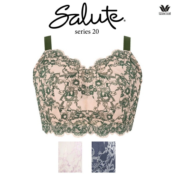 ワコール サルート 20G ナイトアップブラ ドレッシィ (Night Up Bra Dressy) BTJ120 3L ノンワイヤーブラ
