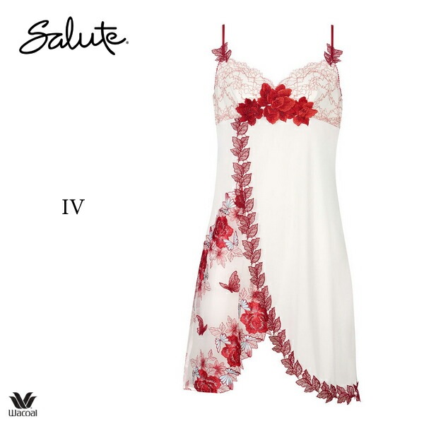 ◆ワコール◆サルート 83グループ スリップ◆L-85◆STJ283◆グリーン◆ STJ283｜ワコール サルート 83G スリップ M・L・LL 下着