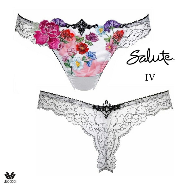 サルート/01　E70＆ソングショーツM　IV　リッチヴェール PTJ760｜ワコール サルート 60G スタンダードショーツ M/L/LL