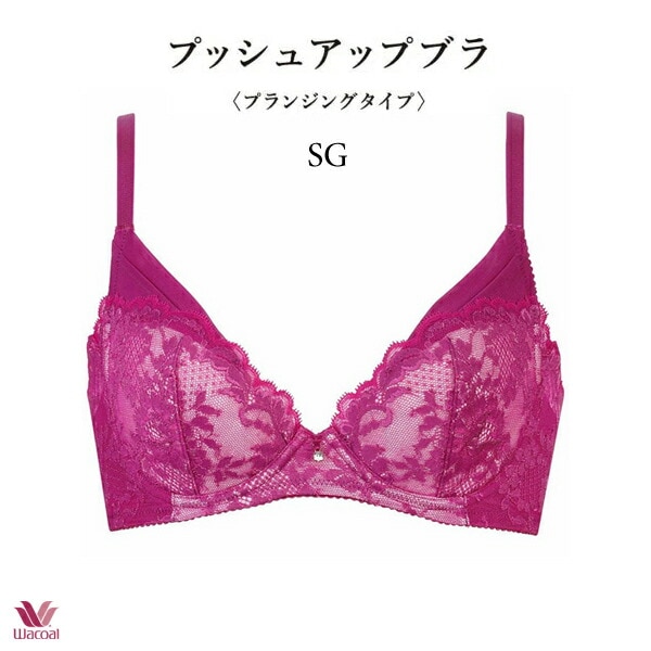 ワコールプレミアム 13G プッシュアップブラ プランジングタイプ