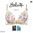 ワコール サルート 17G ブラジャー BTJ417 3/4カップワイヤー (VIVA LINEブラ) D・E・Fカップ|サルート 17G|サルート