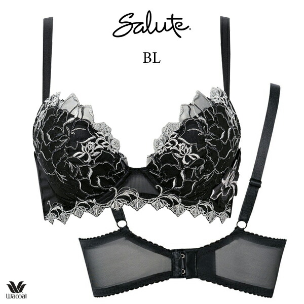 ワコール サルート 17G ブラジャー BTJ717 3/4カップワイヤー Real Up ワコール サルート 17G ブラジャー BTJ717 3/4カップワイヤー Real Up