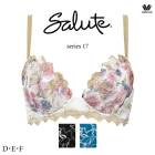ワコール サルート 17G ブラジャー BTJ717 3/4カップワイヤー (Real Up Bra) D・E・Fカップ|サルート 17G|サルート