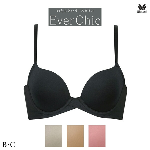 ワコール [EverChic] エバーシック ブラジャー BRB494 3/4カップワイヤー BCカップ
