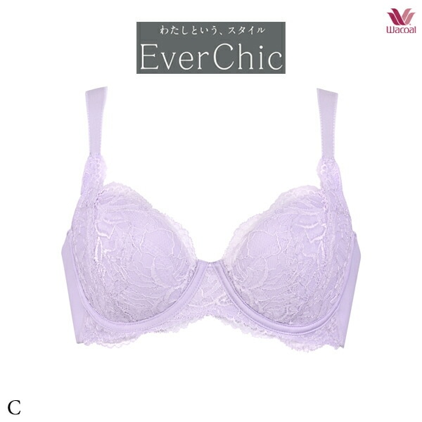 ワコール [EverChic] エバーシック ブラジャー BRB224 4/5カップワイヤー Cカップ