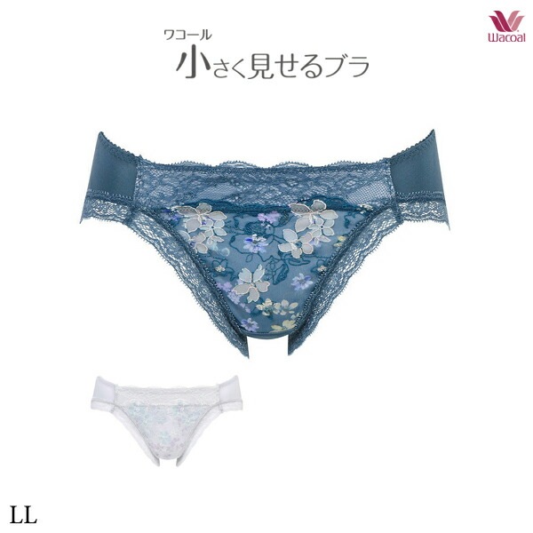 ワコール 小さく見せるブラ ペアショーツ PRA123LL ビキニ・ハイレッグ(ノーマルタイプ)