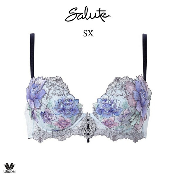 ワコール サルート 23G ブラジャー BTJ423 3/4カップワイヤー P-up