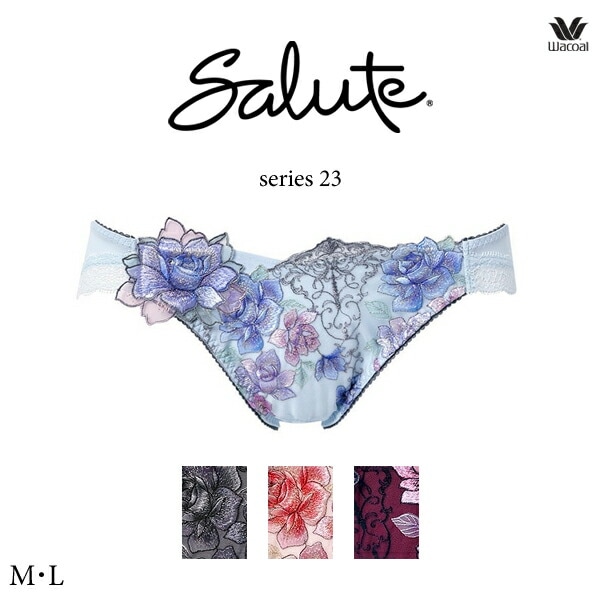 ワコール サルート 23G ショーツ PTJ723 M・L ハイレッグ(ノーマルタイプ)