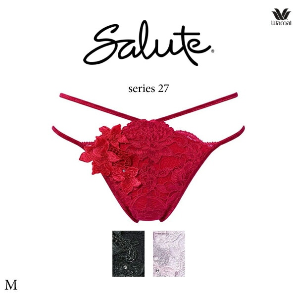 ワコール サルート 27G ショーツ PTJ427 M ソング Tバック