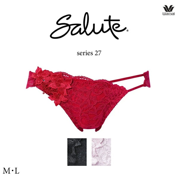ワコール サルート 27G ショーツ PTJ727 M・L ハイレッグ ノーマルタイプ