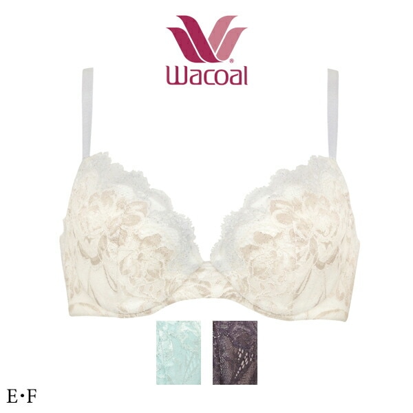 ワコール 肌あたりもつけごこちも、やわらかブラ ブラジャー BRB229 4/5カップワイヤー E・Fカップ (脇高タイプ)