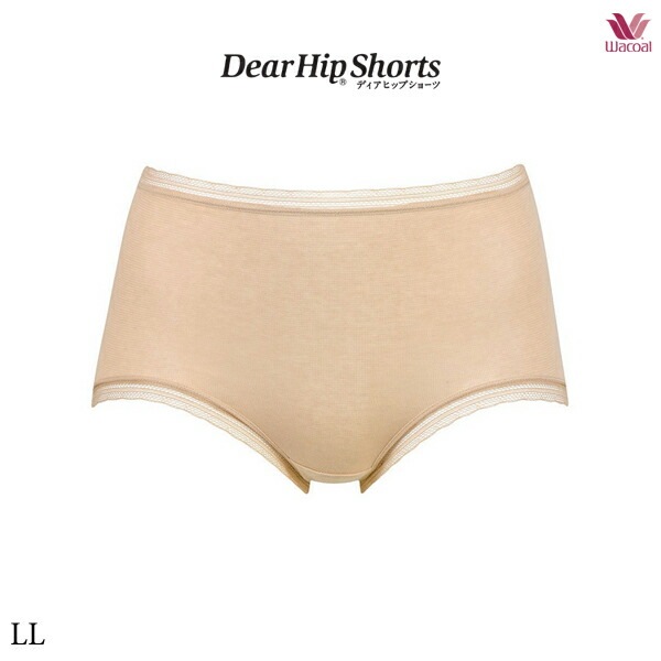 ワコール ディアヒップショーツ【Dear Hip Shorts】PPA350 LL オーガニックコットン混 ノーマル[はきこみ丈ふかめ]