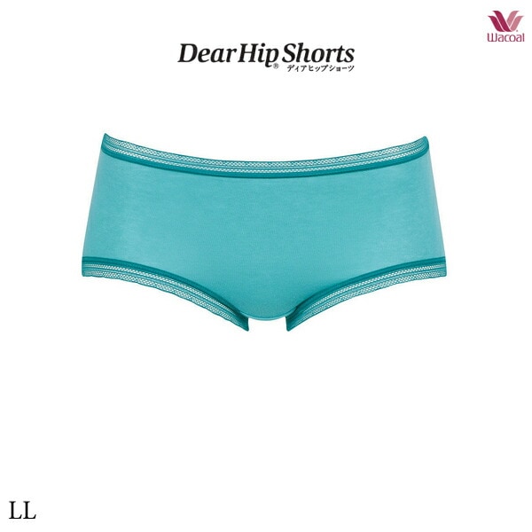 ワコール ディアヒップショーツ【Dear Hip Shorts】PPD350 LL オーガニックコットン混 ノーマル[はきこみ丈ふつう]