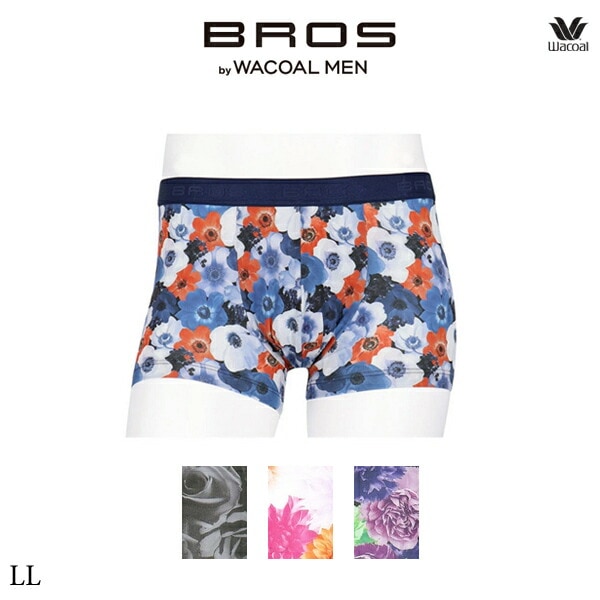 ワコール ブロス バイ ワコールメン BROS by WACOAL MEN ボクサーパンツ（前閉じ） GT3221 LL【ハナコトバパンツ】