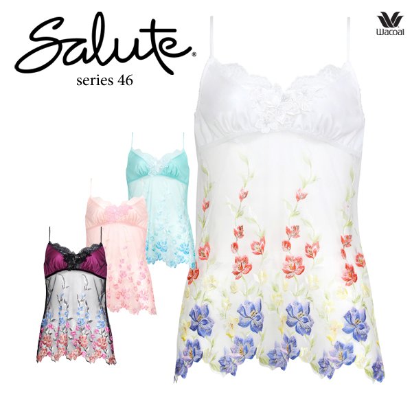 CTJ281｜ワコール サルート 81G キャミソール 全3色 M・L・LL 下着