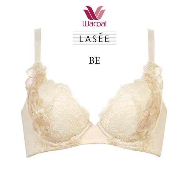 ワコール LASEE ラゼ 着やせすっきりブラ BFA435 3/4カップブラ D・E