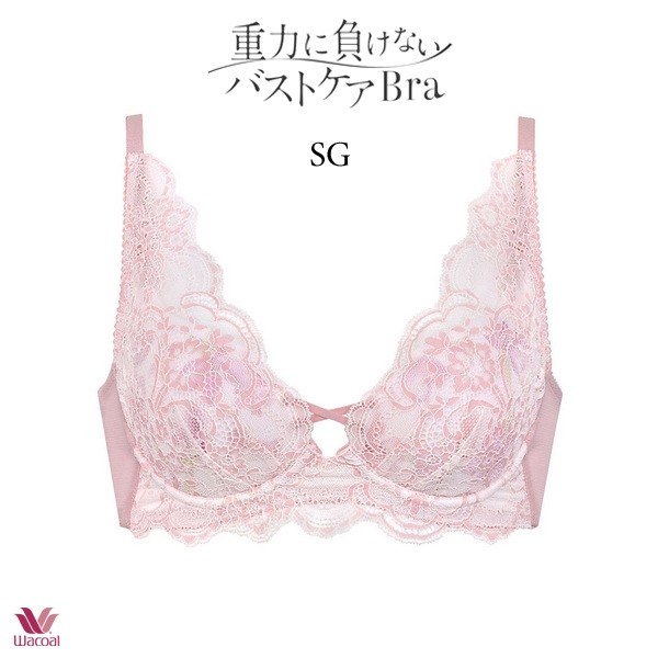 ワコール 重力に負けないバストケアブラ ブラジャー BRA174 ノンワイヤーブラ DEFカップ