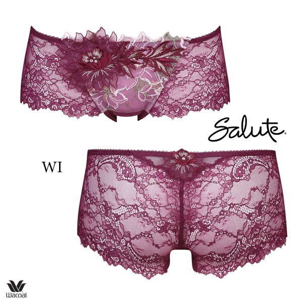 ワコール サルート 52G ショーツ PTJ552ML スーパービキニ・ボーイレングス(ヒップハング)