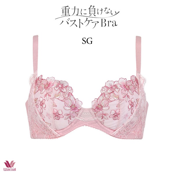 ワコール 重力に負けないバストケアブラ ブラジャー BRB474 3/4カップ DEFカップ