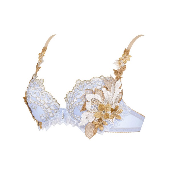 ワコール サルート 02G ブラジャー BTJ402 3/4カップワイヤー P-upタイプ DEFカップ