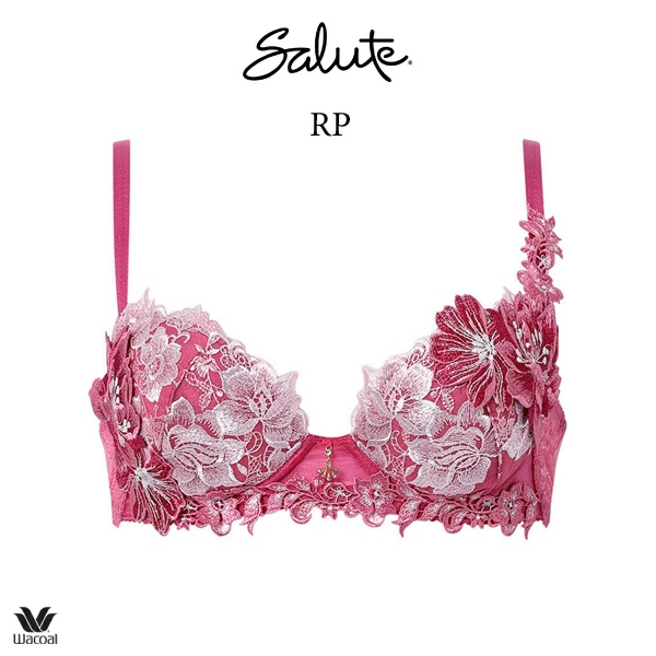 ワコール サルート 28G ブラジャー BTJ428 3/4カップワイヤー P-upタイプ Gカップ