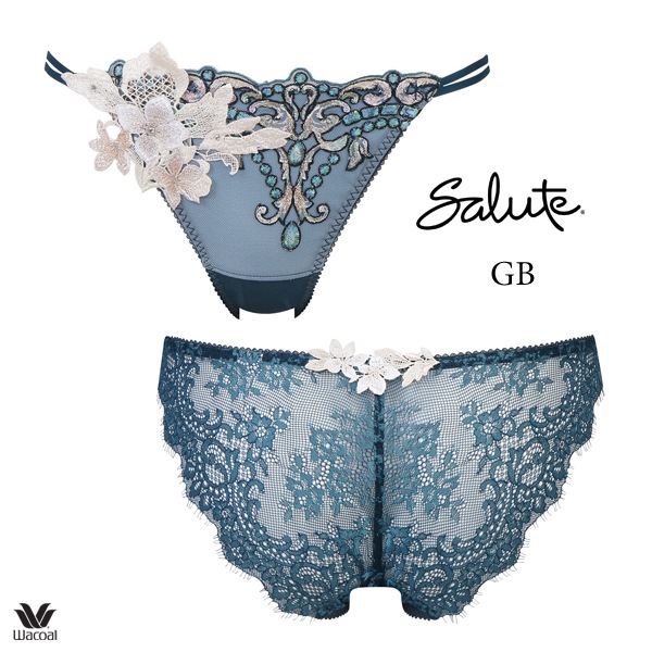 ワコール サルート 02G ショーツ PTJ702 LL ハイレッグ ノーマルタイプ 