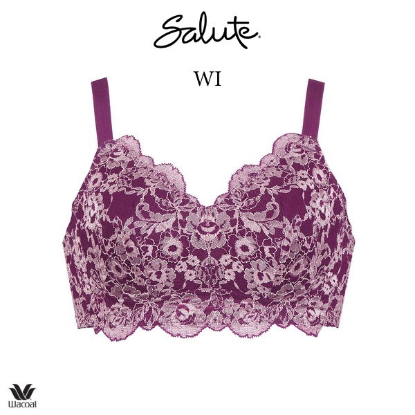 ワコール サルート 20G ナイトアップブラ ドレッシィ (Night Up Bra Dressy) BTJ120 ML ノンワイヤーブラ