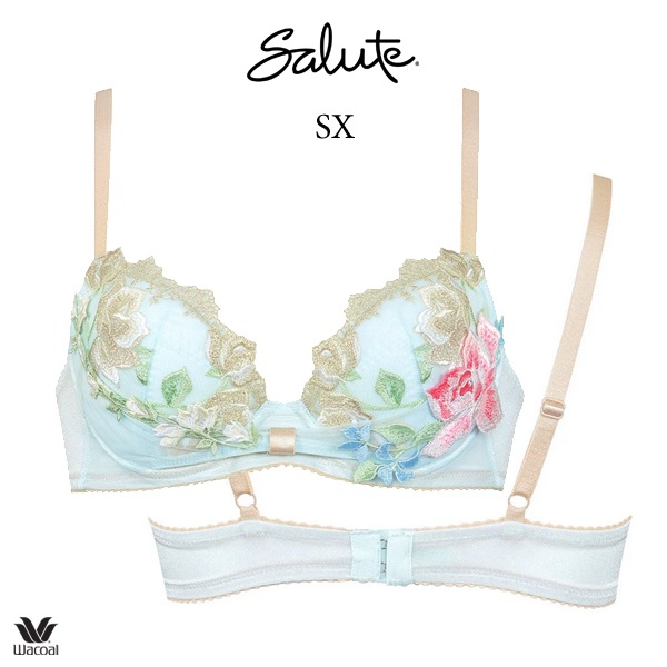ワコール サルート 11G ブラジャー BTJ711 3/4カップワイヤー リボンブラ Gカップ