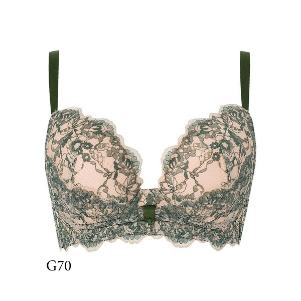 ワコール サルート 20G ブラジャー BTJ720 3/4カップワイヤー リボンブラ DEFカップ