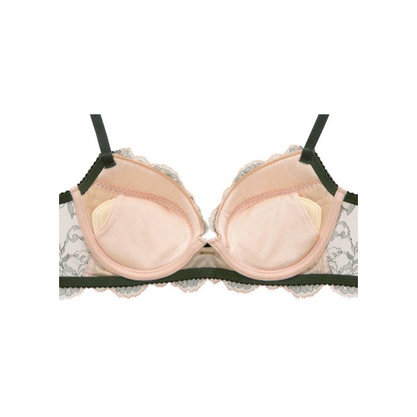 ワコール サルート 20G ブラジャー BTJ720 3/4カップワイヤー リボンブラ Gカップ