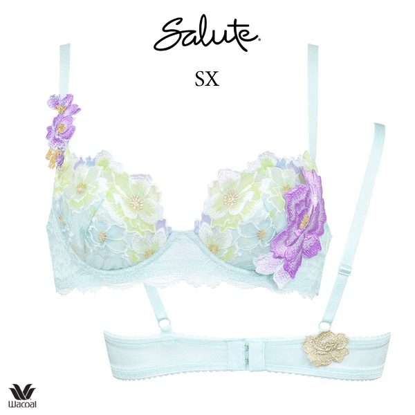 ワコール サルート 03G ブラジャー BTJ403 3/4カップワイヤー P-up