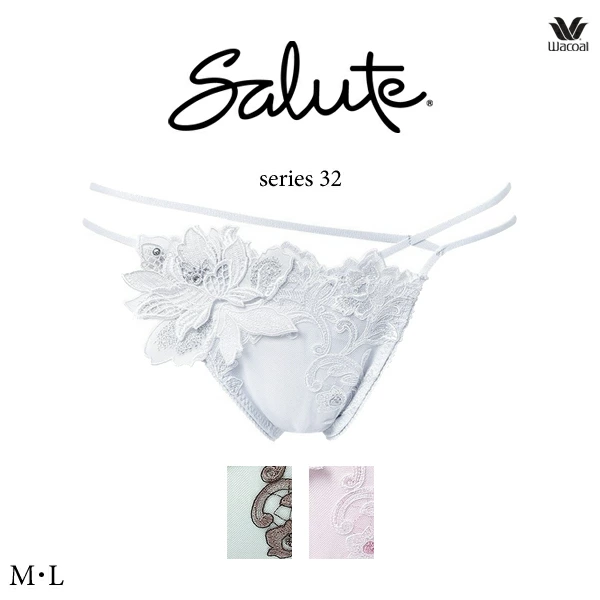 ワコール サルート 32G ショーツ PTJ432 M・L ソング（Tバック)