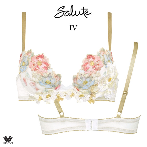 salute　サルート　03G 03グループ　G70 L IV P-UP ワコール サルート 03G ブラジャー BTJ703 3/4カップワイヤー フロント