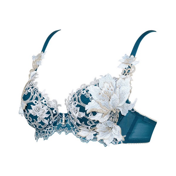 ワコール サルート 12G ブラジャー BTJ412 3/4カップワイヤー P-upタイプ Cカップ