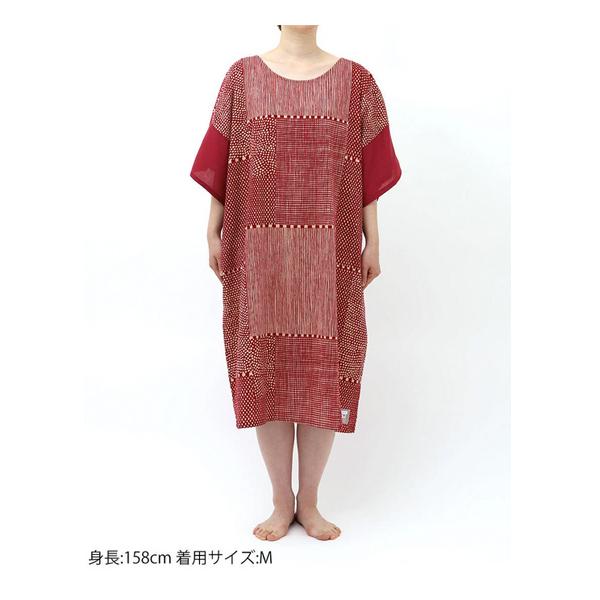 新品タグ付き　ワコールルームウェア SOUSOUワンピース　M-L ワコール ルームウェア SOU・SOU ワンピース RNT208 M-L 綿100