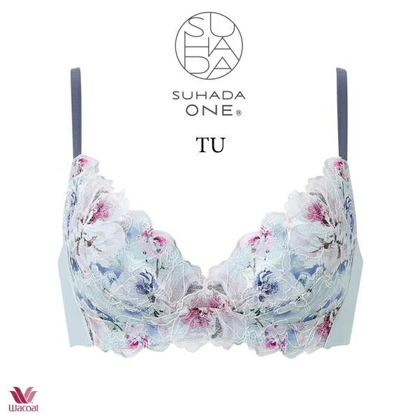 ワコール SUHADA ONE スハダ ワン ブラジャー BXB411 3/4カップ ノンワイヤーブラ D・E・Fカップ