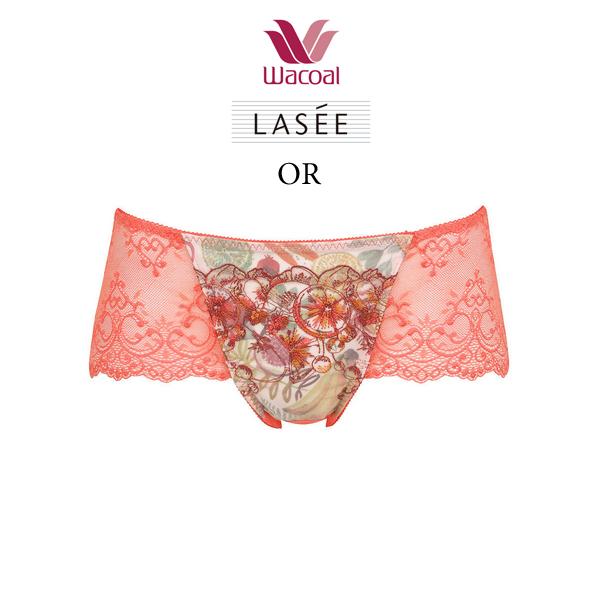 ワコール LASEE  ラゼ 21G 胸もと年齢マイナス５歳をめざすブラ＜ふっくら長持ち＞ ショーツ PFA521ML ボーイレングス ヒップハング 